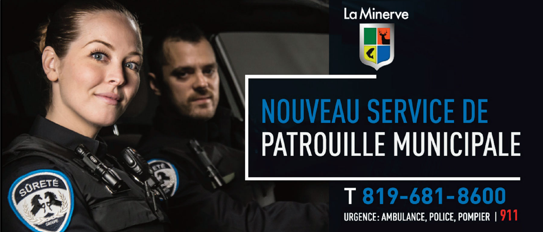 patrouille municipale La Minerve